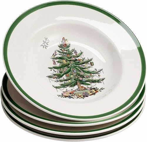 Miniatura 3 de Spode Plato de sopa de árbol de Navidad
