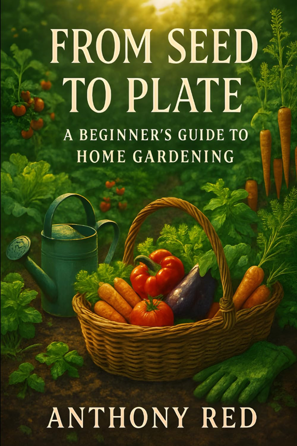 From Seed to Plate: A Beginner's Guide to Home Gardening: Discover the Joy of Growing Your Own Vegetables and Herbs with Easy Step-by-Step Instructions (DYI Garden growing at home)