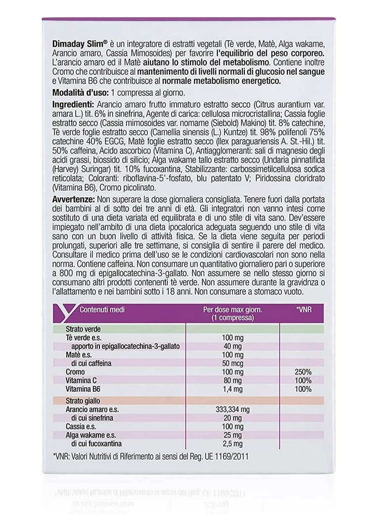 Dimaday Slim Syrio 15 Compresse