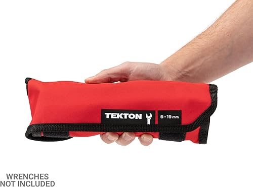 Miniatura 9 de TEKTON Funda para llave combinada de 11 herramientas (14-34 pulg.)  OTP21102