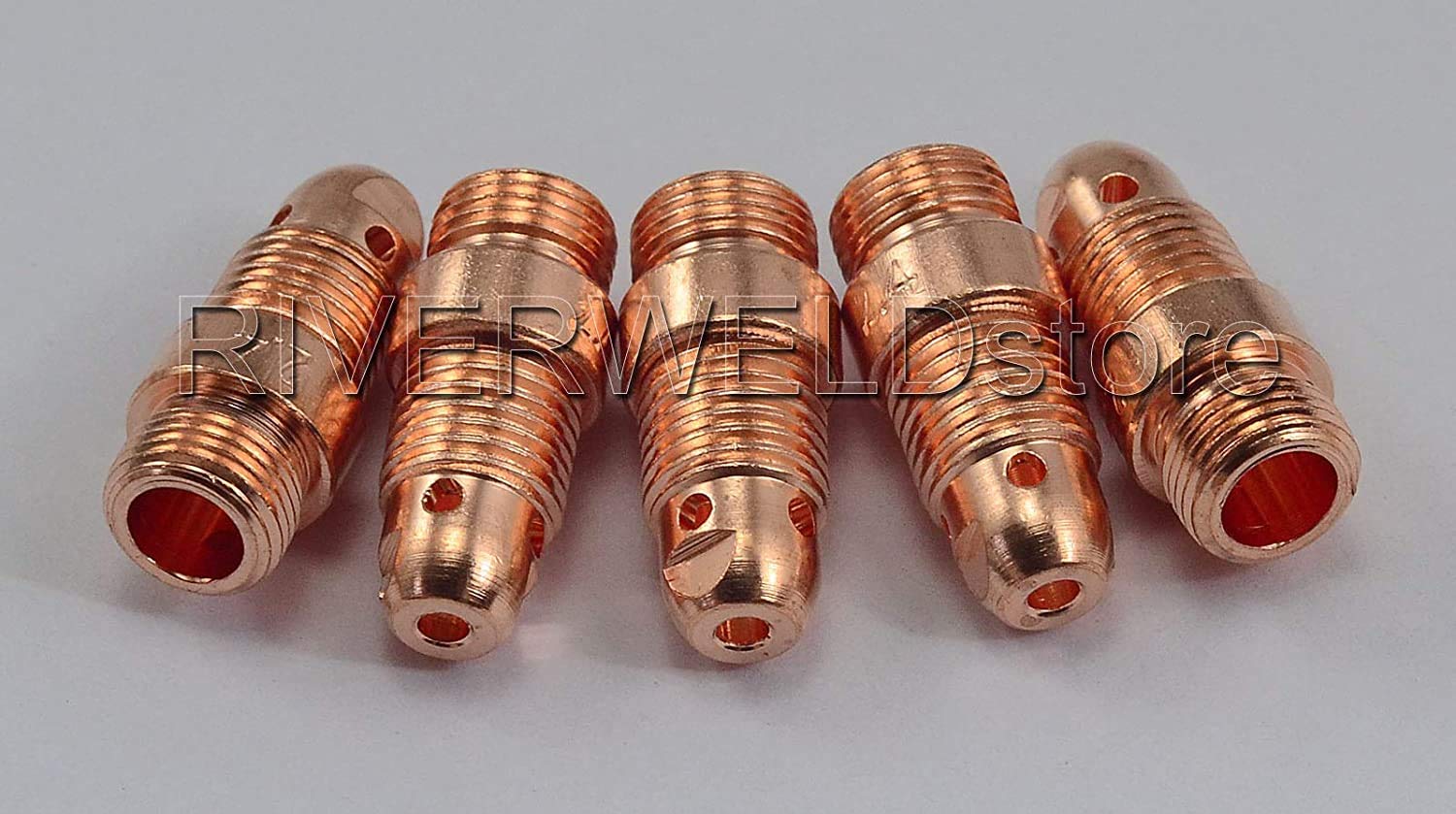 Kit De Lentille à Gaz TIG Stubby RIVERWELD 39 Pièces Pour Torche WP 17/18/26 - Buses Quartz + Pinces