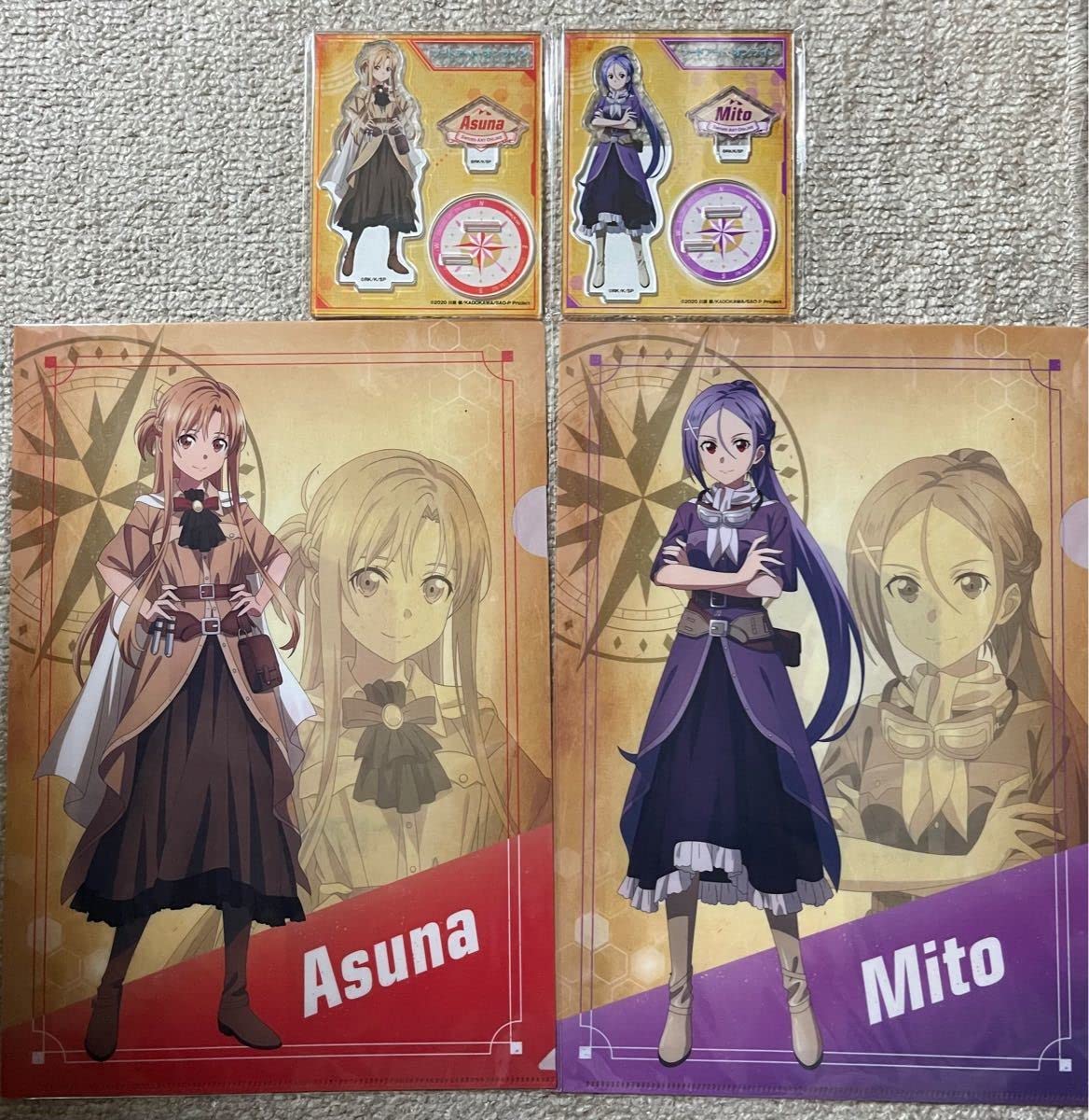 sao クリアファイル ハンズ アスナ ラス1】ソードアート・オンライン