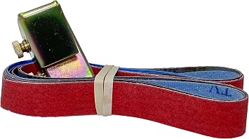 Knife Sharpening Angle Guide for 1X30 Belt Sander with 6 Pack Belts