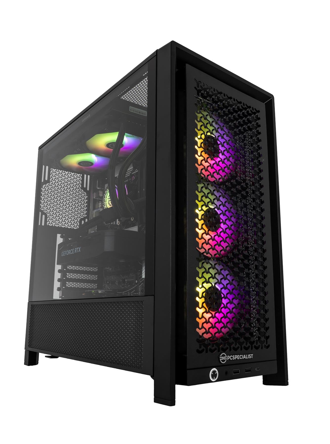 PCSpecialist Pro PC Gaming - AMD Ryzen 5 7500F 3,70 GHz 6-Core, 32 GB DDR5 RAM, 12 GB GEFORCE RTX 5070, 2TB M.2 SSD, Windows 11
