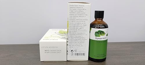 Miniatura 8 de Aceite esencial de menta verde, 3.4 onzas líquidas, aceites puros de aromaterapia para difusor, humidificador, perfecto para hacer jabón, velas,