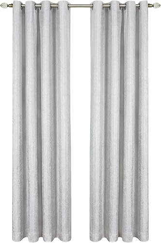 Miniatura 9 de Achim Home Furnishings cortinas blackout con arandelas Berenjena,Plata,Borgoña,Bronceado,Blanco,https://www.amazon.com/dp/undefined