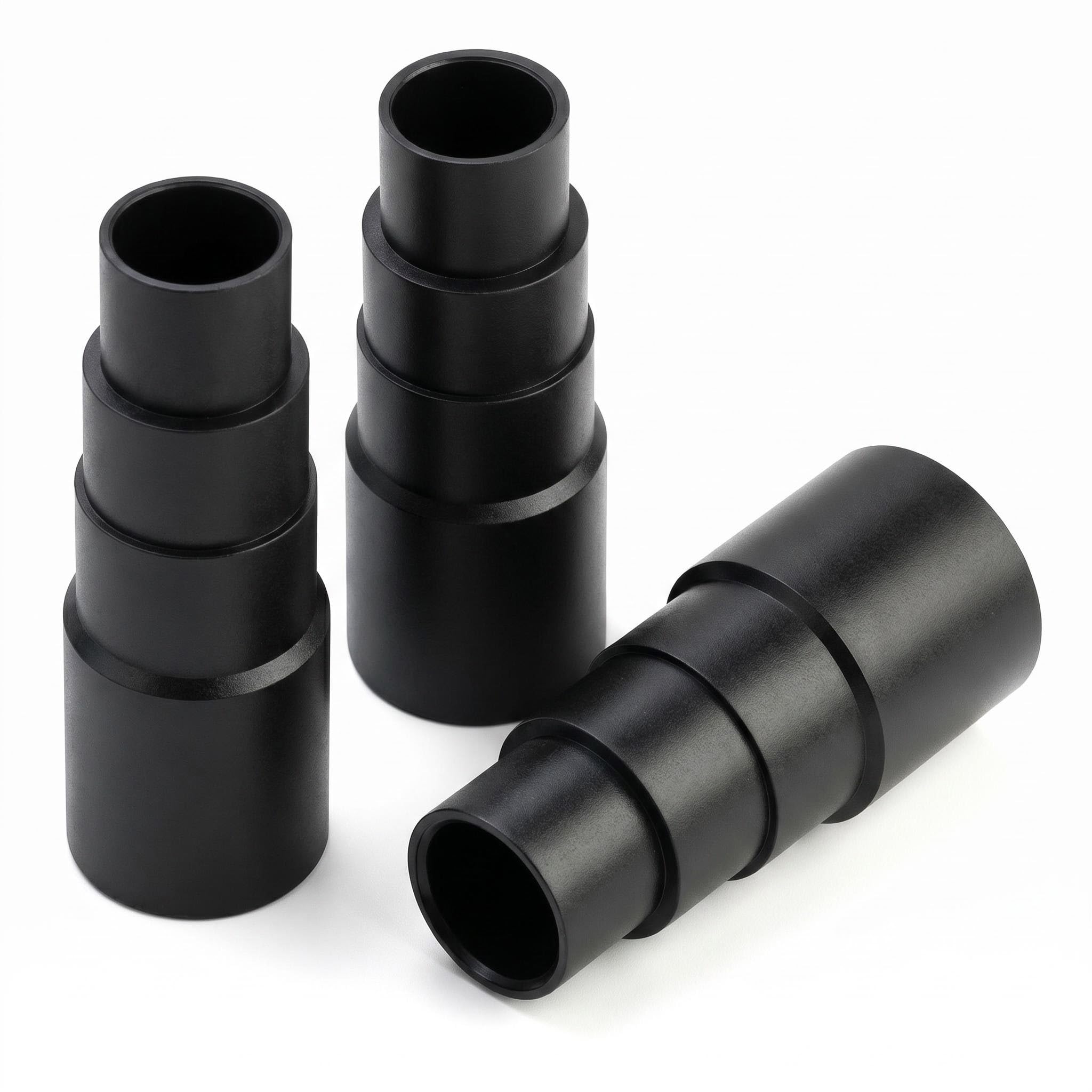 3 Pcs Universal Vacuum Cleaner Hose Adapter, Dust Extraction Hose Adaptor for Power Tools, Orbital Sander, Jigsaw, Circular Saw, Multifunctional Vacuum Reducer Connector Accessories