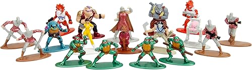 Miniatura 3 de TMNT - Paquete de 18 figuras Wave 2 de 1.65 pulgadas fundidas a presión Nano Metalfigs, juguetes para niños y adultos