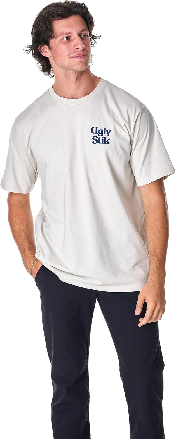 Ugly Stik メンズ アグリースティックロッドフラッグTシャツ
