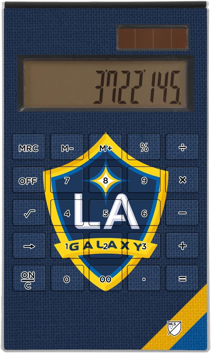 Keyscaper Los Angeles Galaxy Desktop Calculator MLS