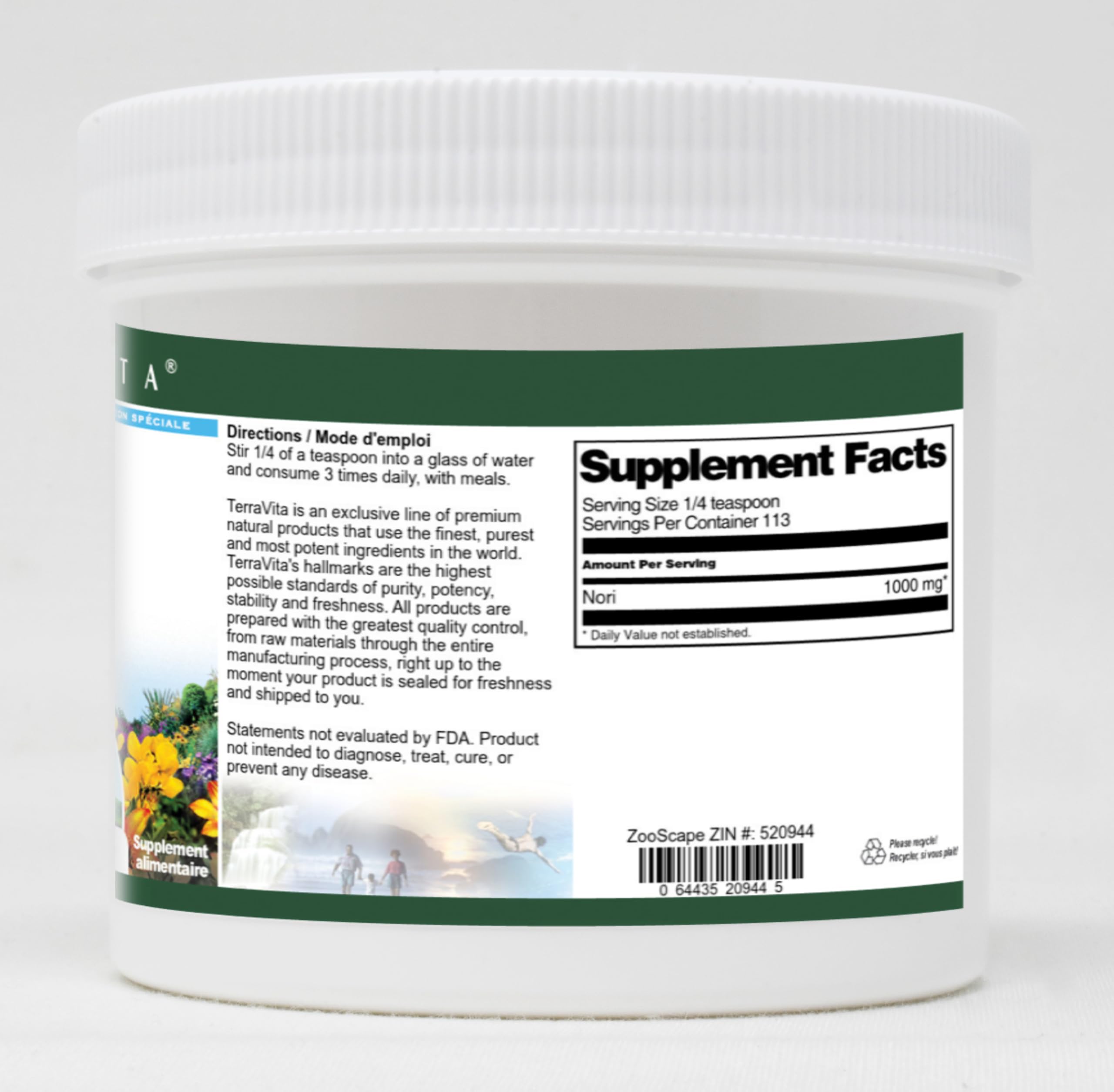 Amazon.com: Nori Powder (4 oz, ZIN: 520944) - 3 Pack : Grocery