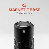 Vista 7 de NEBO SLYDE KING Linterna Lúmenes altos, luz de trabajo COB recargable y linterna LED, impermeable, base magnética, ideal para acampar y cazar