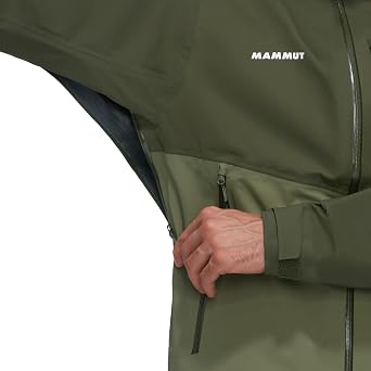 Mammut Alto Guide HS Hooded Jacket - Men's, Marsh-Dark Marsh, S, 1010-29561-40300-113