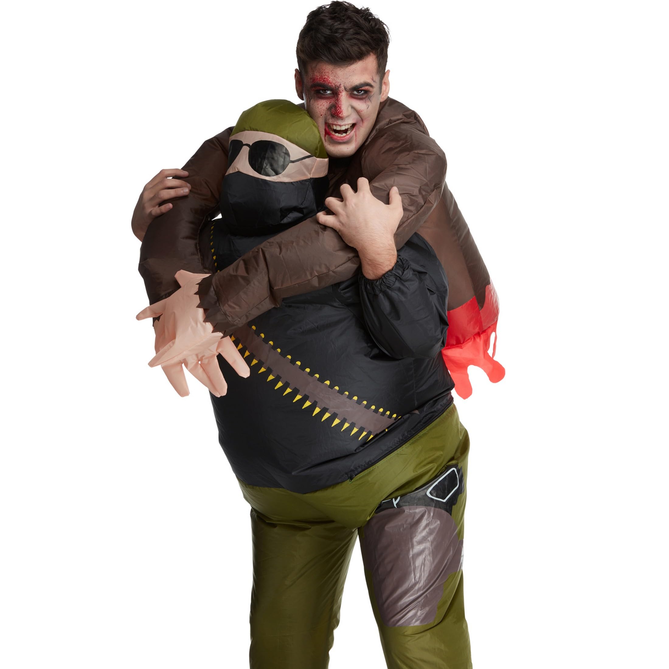 Morph Disfraz Inflable Zombie Adulto, Disfraces Hinchables, Traje Inflable Zombies Halloween, Disfraces Zombi, Disfraz Halloween