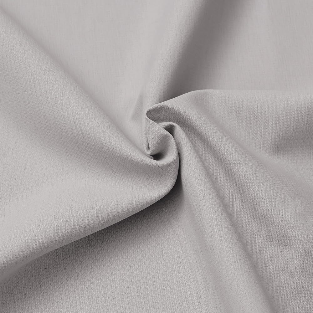 CS DALMIA Unstitched Trouser Fabric For Men – Stretchable & Casual Wear Cloth (1.25 Meter, Light Grey) Elegance Lycra 2