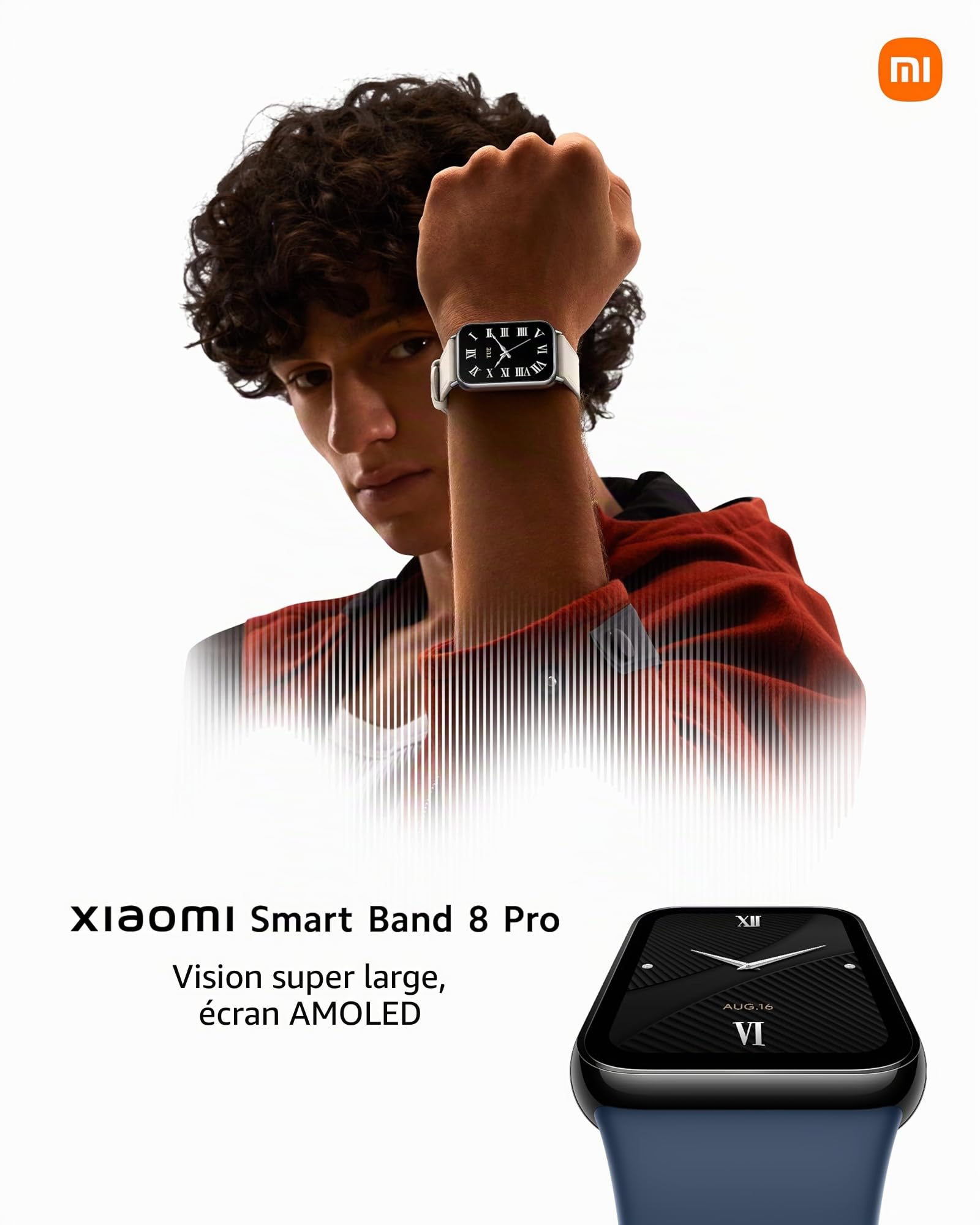 Xiaomi Smart Band 8 Pro Silver EU BHR8007GL