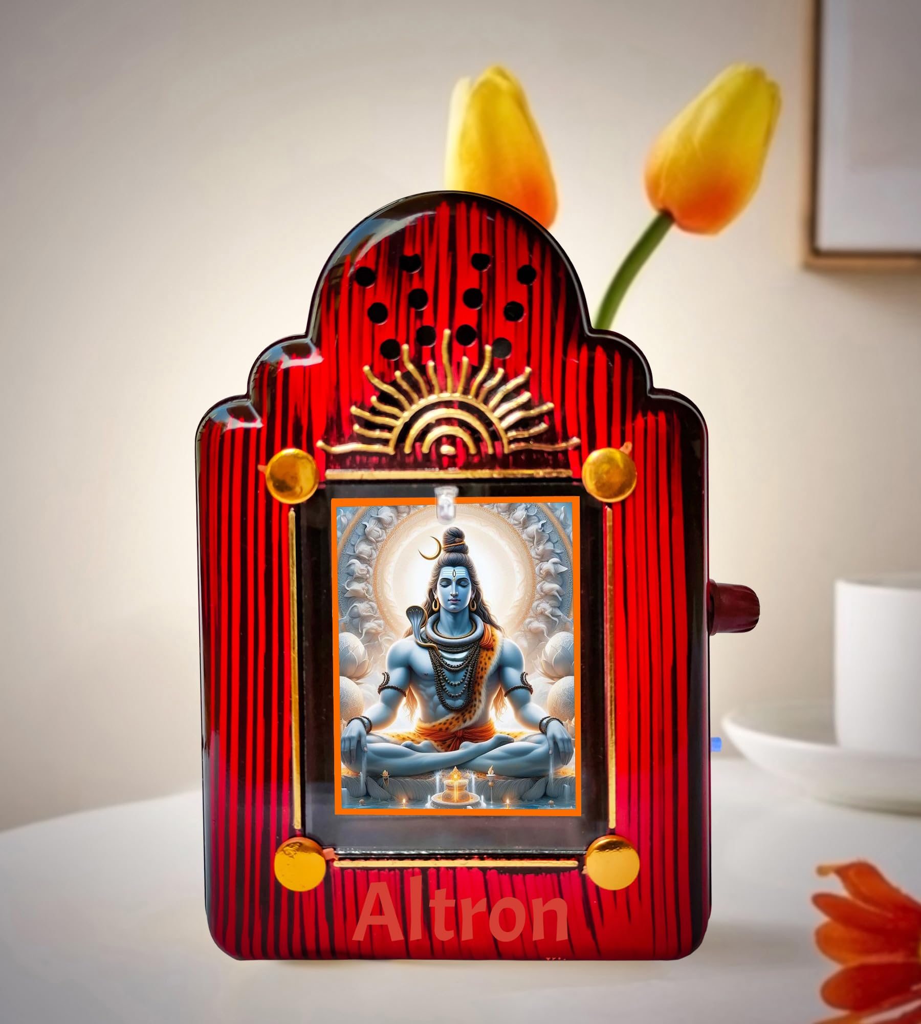 Altron Om Namah Shivay Mantra Chanting Device,Mantra Chanting of Hindu God, 34 in 1 Mantra Chanting Machine,Best Mantra Chanting Speaker,Mantra Prayer Kit,Mantra Musical Chanting Speaker Box.-image-24