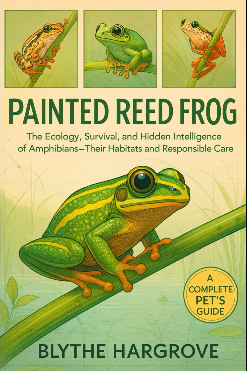 Painted Reed Frog: The Ecology, Survival, and Hidden Intelligence of Amphibians—Their Habitats and Responsible Care
