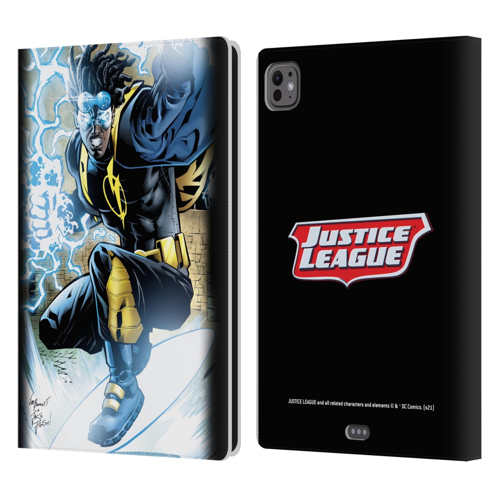 Étui portefeuille iPad Pro 11 M4 Static Shock pour les transports