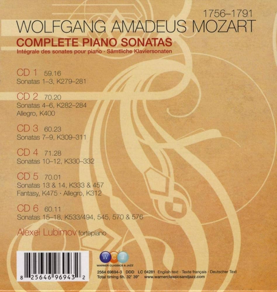 クラシック MOZART THE COMPLETE PIANO SONATAS Mozart: The Complete Piano Sonatas - Amazon.com Music