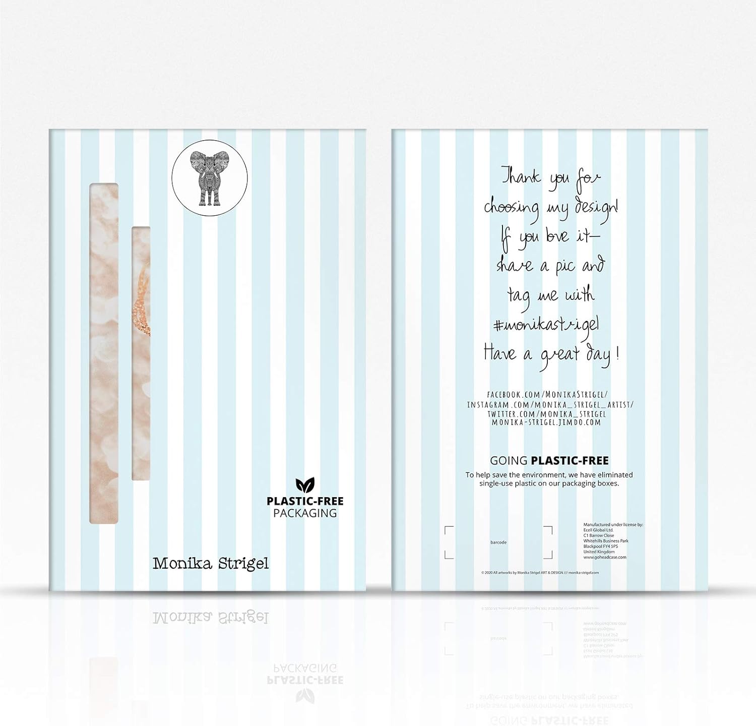 Head Case Designs Officially Licensed Monika Strigel Indigo Art Mix Vinyl Faceplate Sticker Gaming Skin Decal Cover Compatible With Sony PlayStation 5 PS5 DualSense Controller 8 71l3KG13D5L. AC SL1500