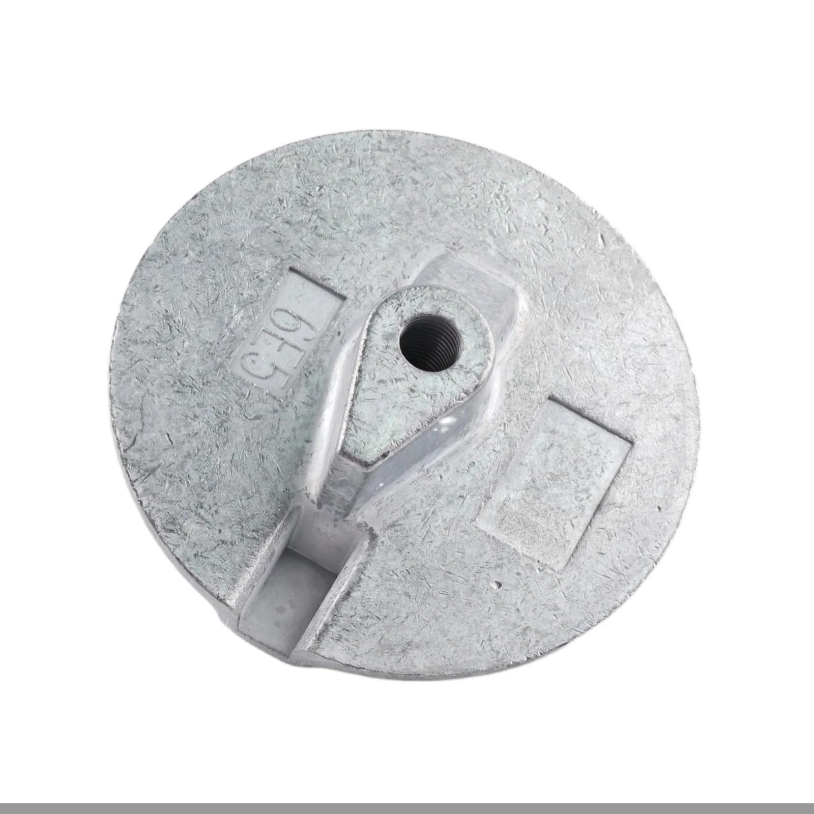 Anodo di zinco del sistema raffreddamento automobilistico 6E5-45371-10-00 Trim Tab per motore fuoribordo Yamaha 60-200HP