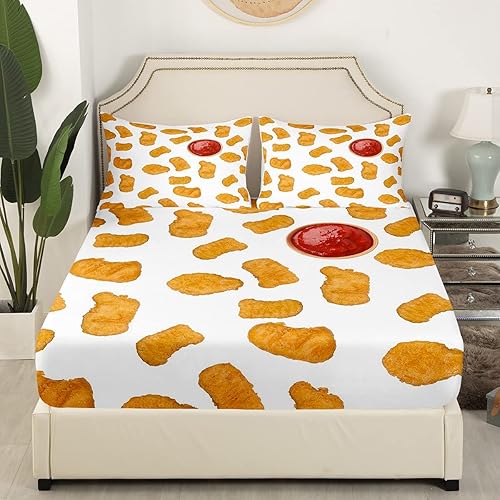 Miniatura 212 de Erosebridal Juego de sábanas para videojuegos, tamaño individual, color morado, sábana bajera ajustable para niños y niñas, moderno juego de sábanas