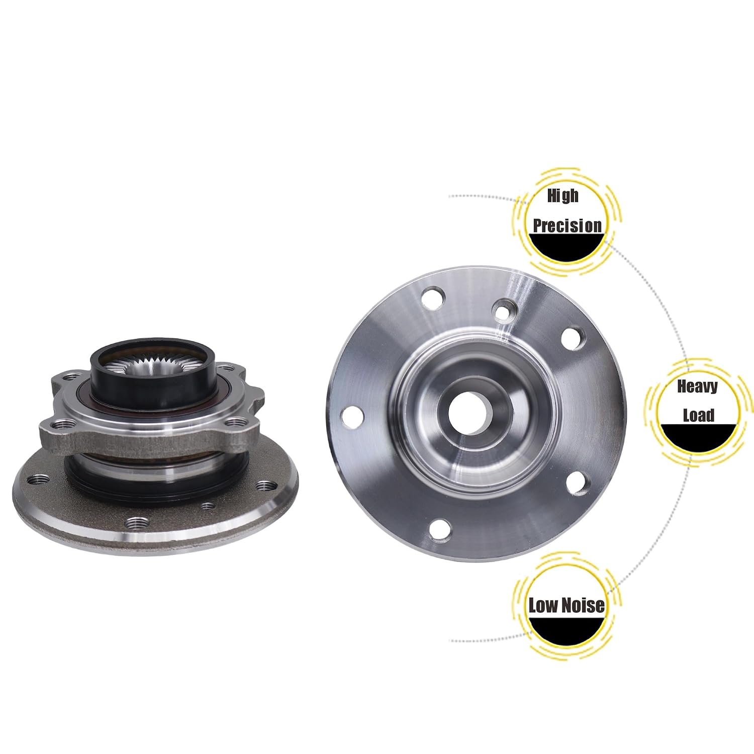 VKBA6713 4WD Front Wheel Hub Bearing Assembly 31206789508 31206877562 1Pcs