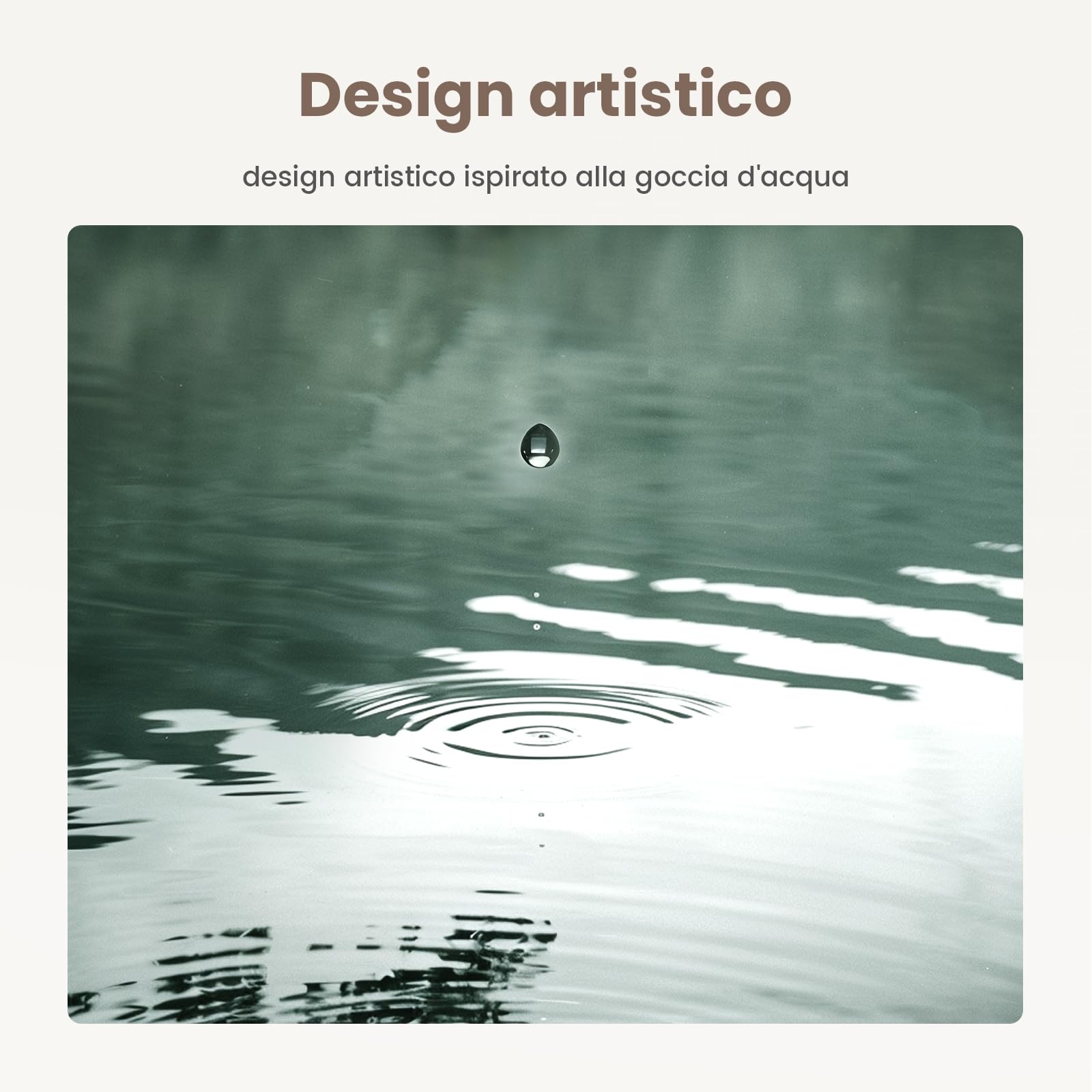 EMKE Specchio da Bagno con Illuminazione Asimmetrica – 65 x 45 cm,Memoria | Anti-Appannamento, Specchios LED, 3 Colori di Luce Regolabili, Interruttore Tattile,Specchi da Bagno
