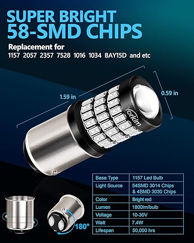 Miniatura 56 de Luz de freno., Blanco