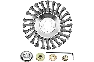 6 Inch Clear Rust Rotary Unbreakable Wire Trimmer Blade