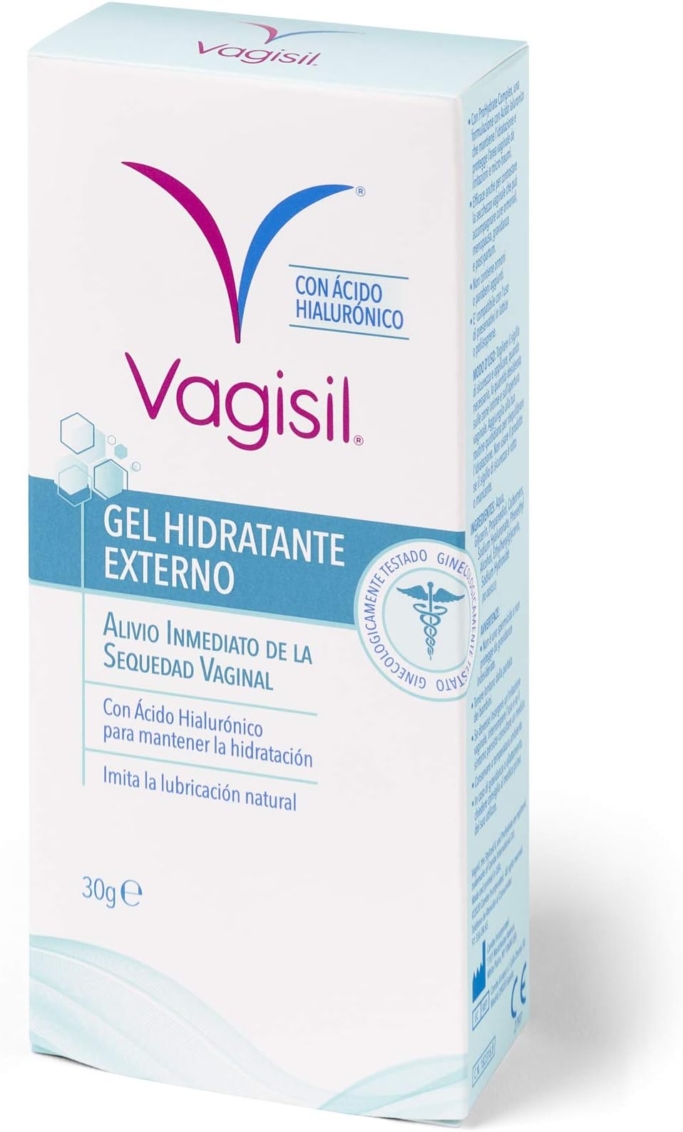 Vagisil Vaginal Gel 30ml - Women's Vaginal Gel, Unscented, 30g