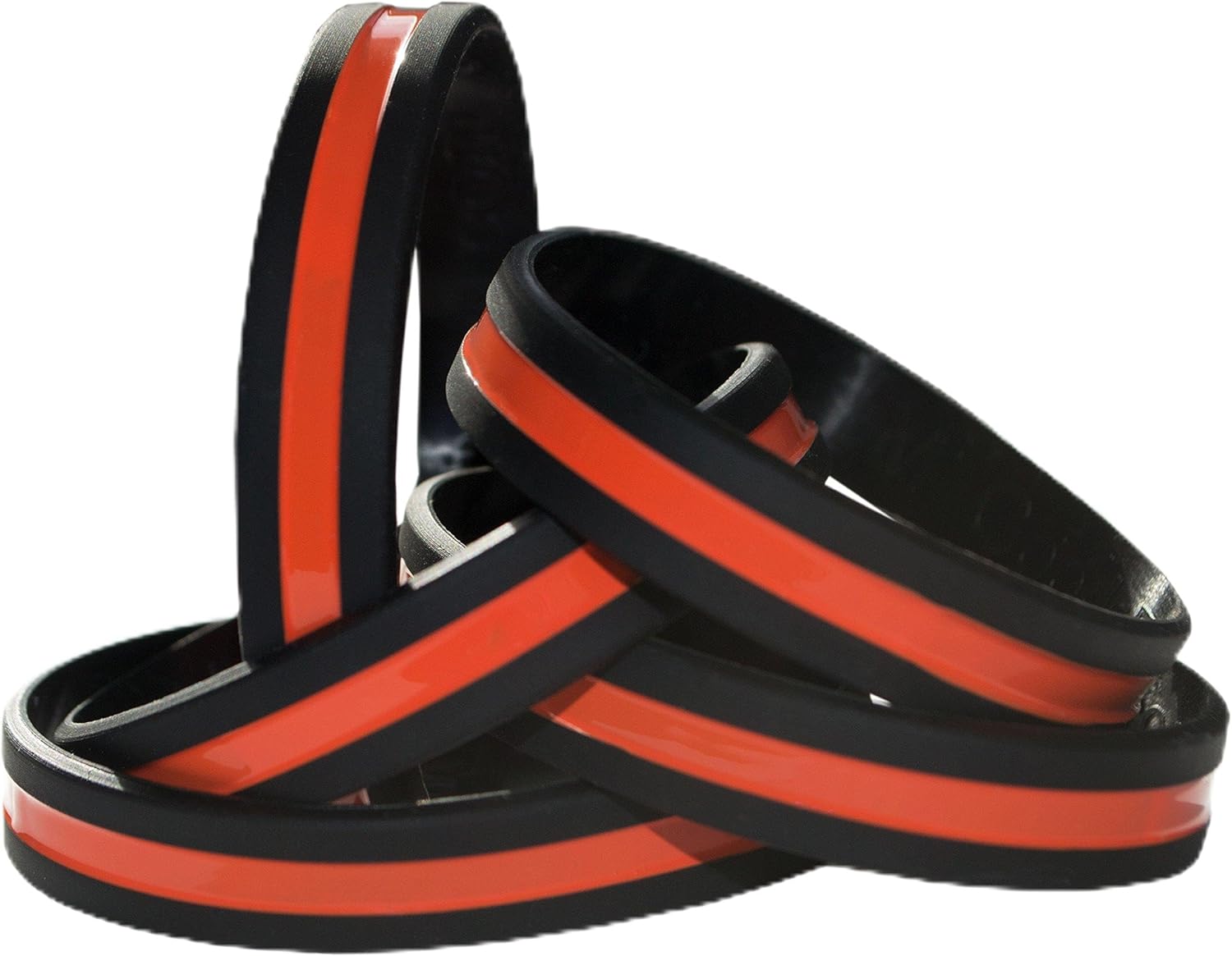 Thin Orange Line Bracelet Search and Rescue and EMS Support · 1, 5, 10, 25, 50, 100 Packs