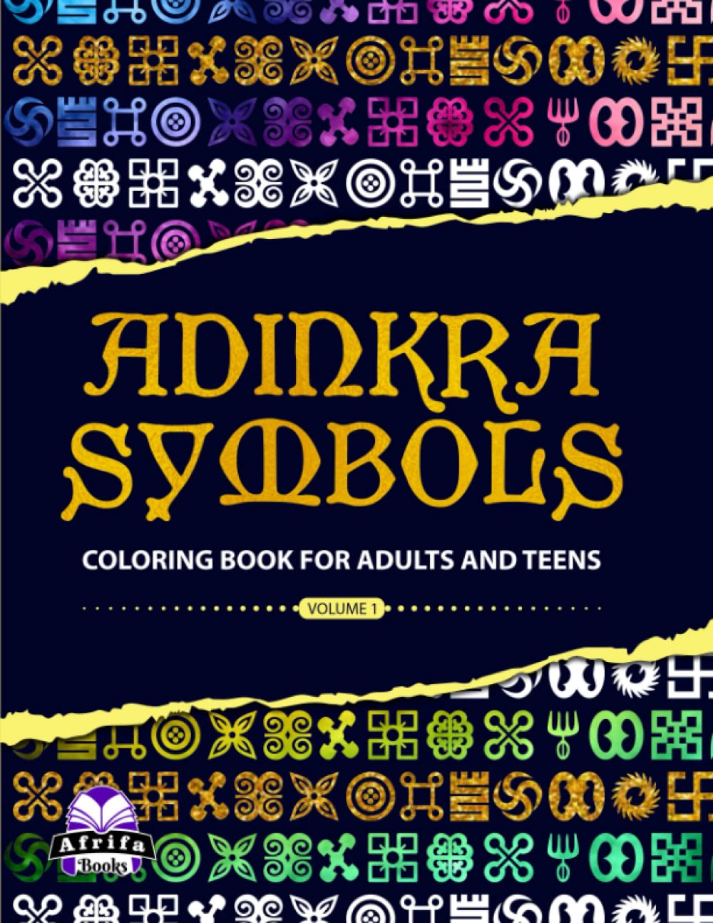 Amazon.com: ADINKRA SYMBOLS COLORING BOOK FOR ADULTS AND TEENS, Volume ...