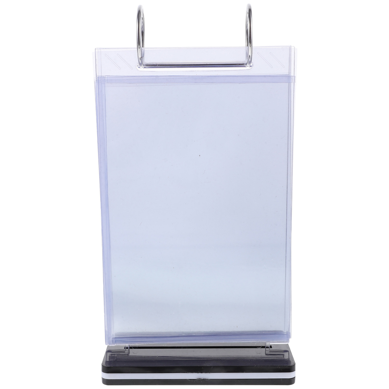 Menu Holder A6 Acrylic 3-Sided - Table Top Price List Display Stand, UK ...