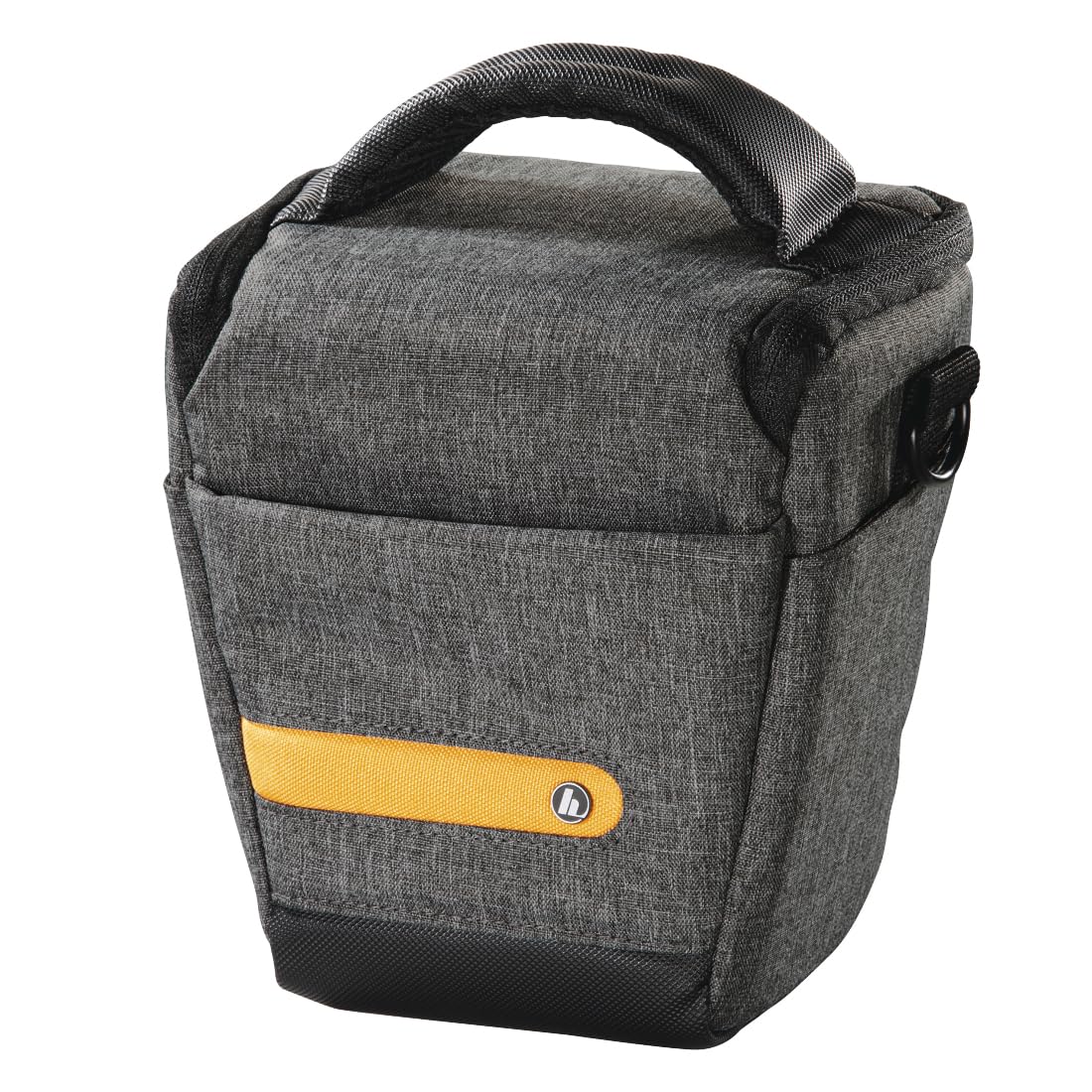 Hama Terra Camera Bag Recycled Polyester for Digital Camera 16 x 10 x 16 cm Shoulder Strap Belt Loop for Carrying as Bum Bag Grey