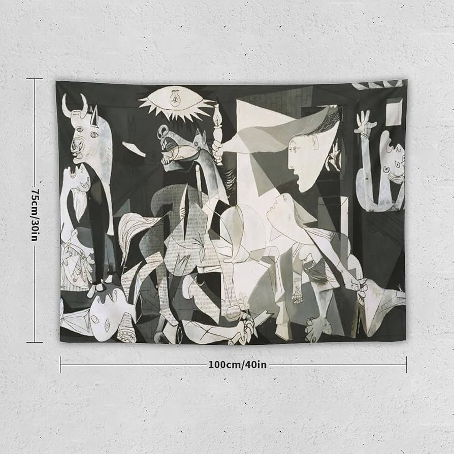 Amazon.co.jp: Pablo Picasso パブロ・ピカソ (ゲルニカ)有名な