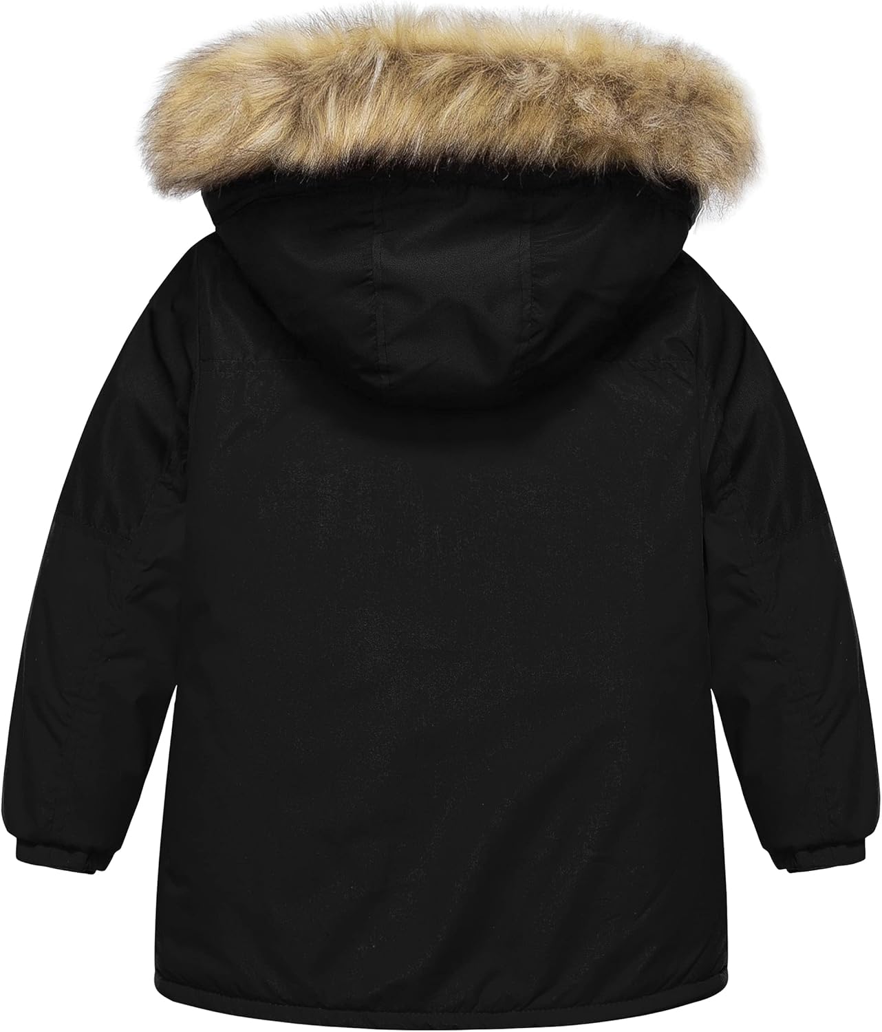 Chrisuno Boy's Med-length Parka Winter Coat Waterproof Outwear Ski Snow Jackets Thick Padded Insulated Windbreaker - Image 3