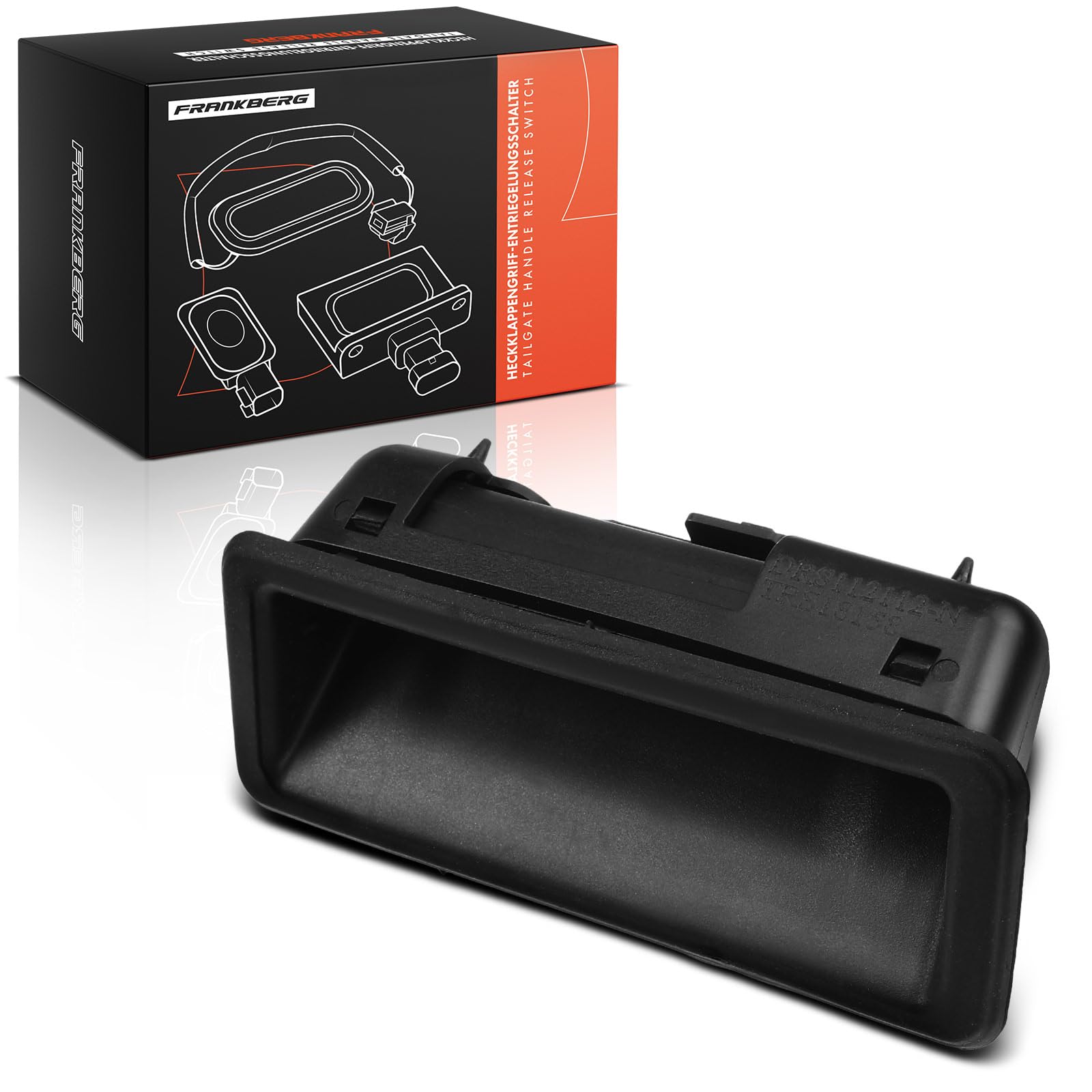 Frankberg Manilla del portón trasero Cerradura de la puerta Compatible con X1 E84 Serie 3 Touring E91 Serie 5 Touring E61 X5 E70 Serie 5 E60 Replace# 51247118158