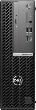 Dell OptiPlex 7000 Desktop Computer - Intel Core i5 12th Gen i5-12500 Hexa-core 6 Core 3 GHz - 8 GB RAM DDR4 SDRAM - 256 GB M.2 PCI Express NVMe 3.0 x4 SSD - Small Form Factor - Black