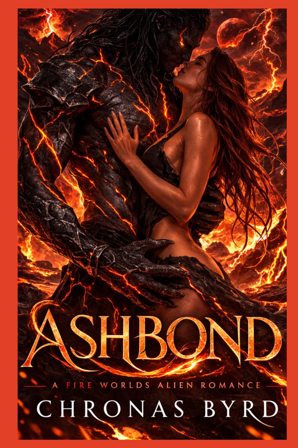 ASH BOND: Claimed by the Ash Warlord: A Sci-Fi Alien Romance (ELEMENTAL LUST)
