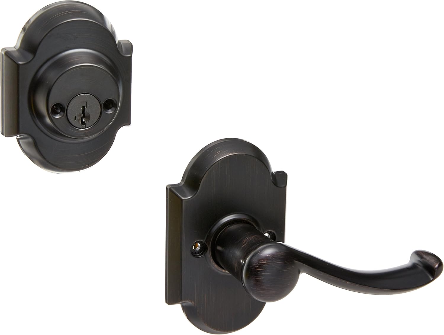 Kwikset 967AULRH11PS Right Hand Austin Interior Double Cylinder