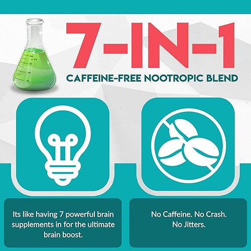 Suplemento dietético natural para el Pensamiento más claro, función cerebral y para una mente aguda, 30cápsulas