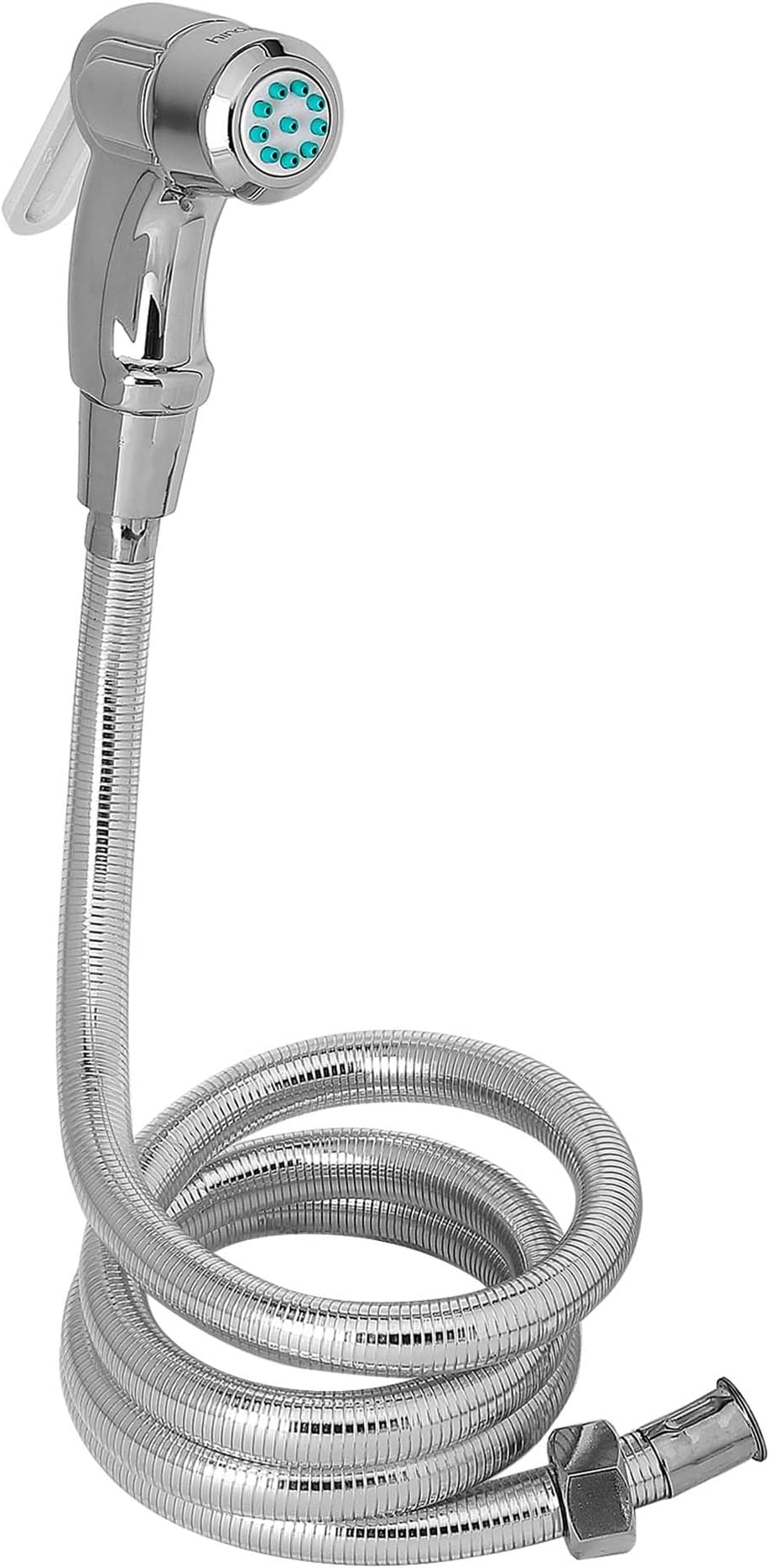 - F160013CP Plastic Health Faucet with PVC Flexible Tube and Wall Hook, Jet Spray for Toilet