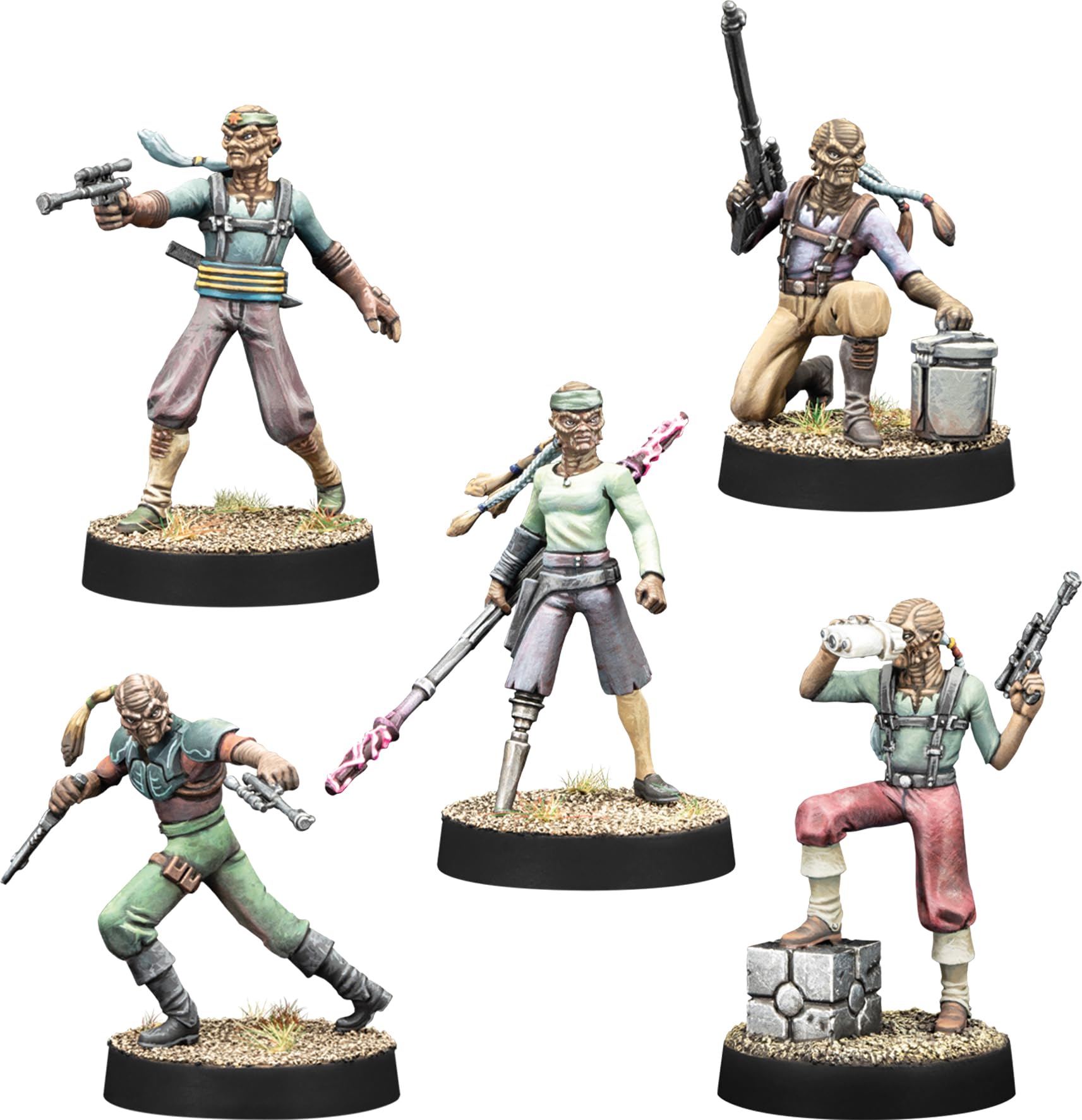 Asmodee - Star Wars™ Legion Hondo Ohnaka & Weequay Pirates | AMG - extension jeu de figurines - mercenaires - experts - 14+ - 2 joueurs - 90 min - multilingue dont français