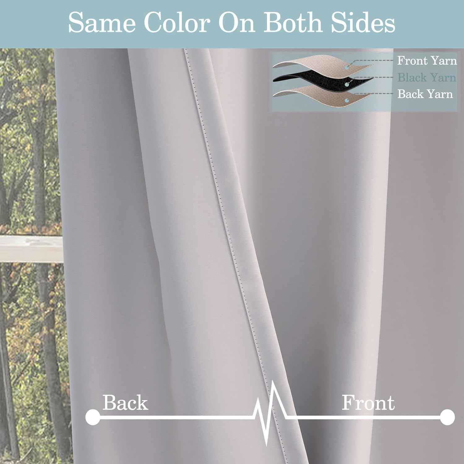 Fcosie High Ceiling Blackout Curtains | Extra Long Pinch Pleated Curtains for Traverse Rod | Hight Living Room Crutains | High Bedroom Drapes | Ceiling to Floor Curtains (1 PC, 27Wx240L, Grey White)