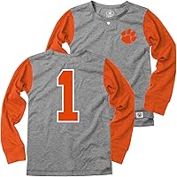 Vista 19 de Wes and Willy Camisa Henley de manga larga para niños jóvenes