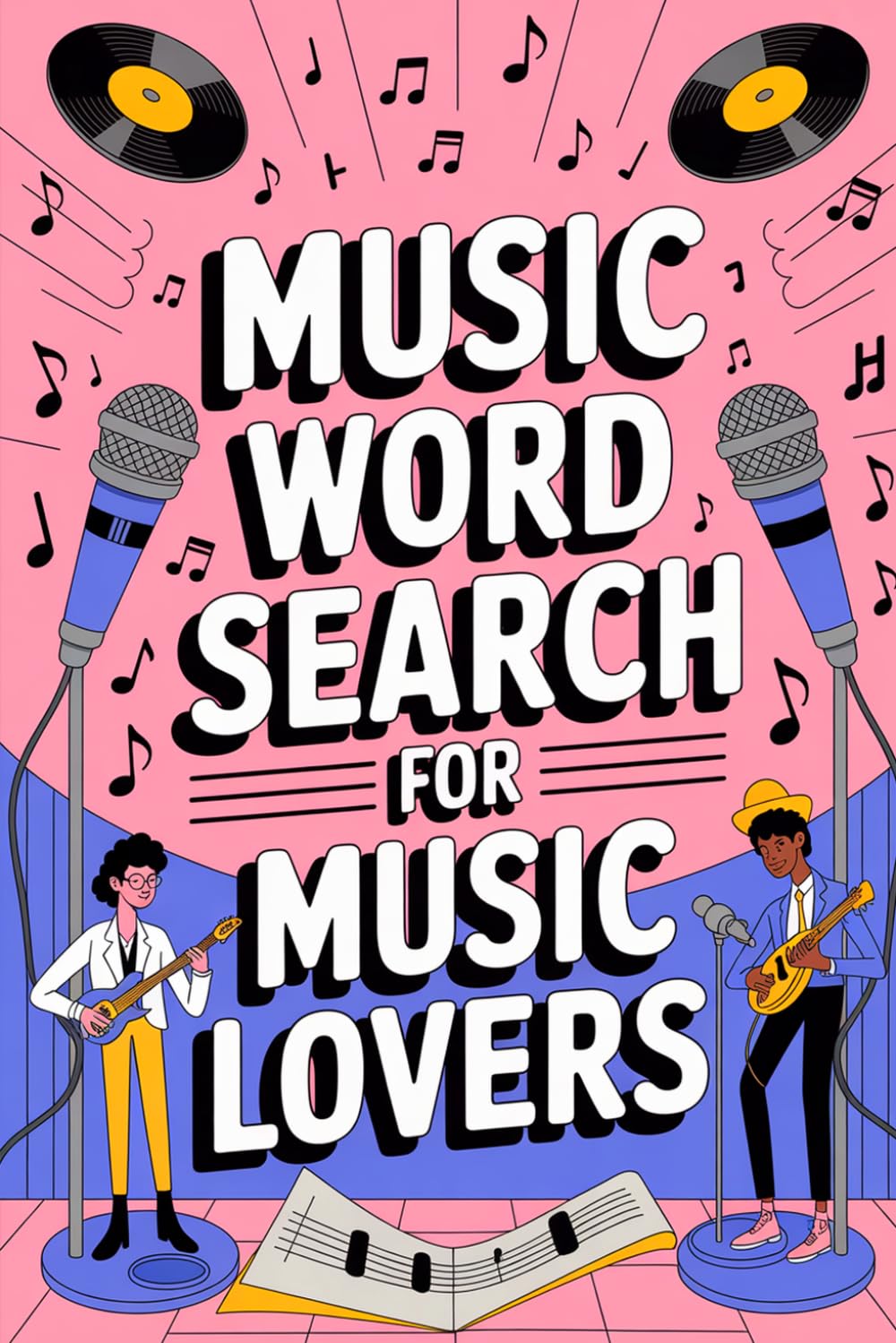 Music Word Search for Music Lovers: Interactive Puzzle Workbook for Adult Puzzle Fans (Word Search Puzzle Book)