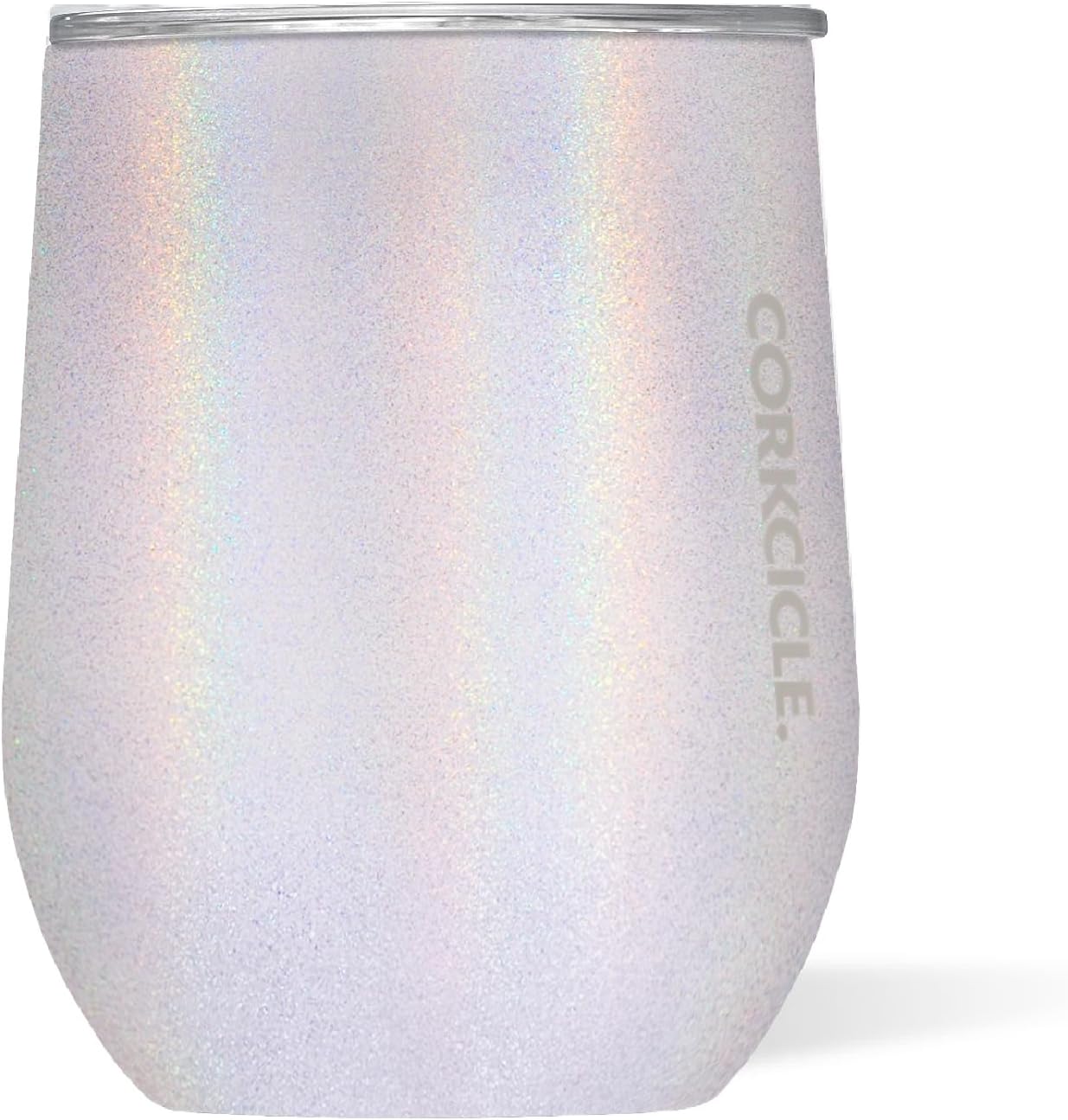 Corkcicle Stemless Insulated Wine Glass Tumbler, Unicorn