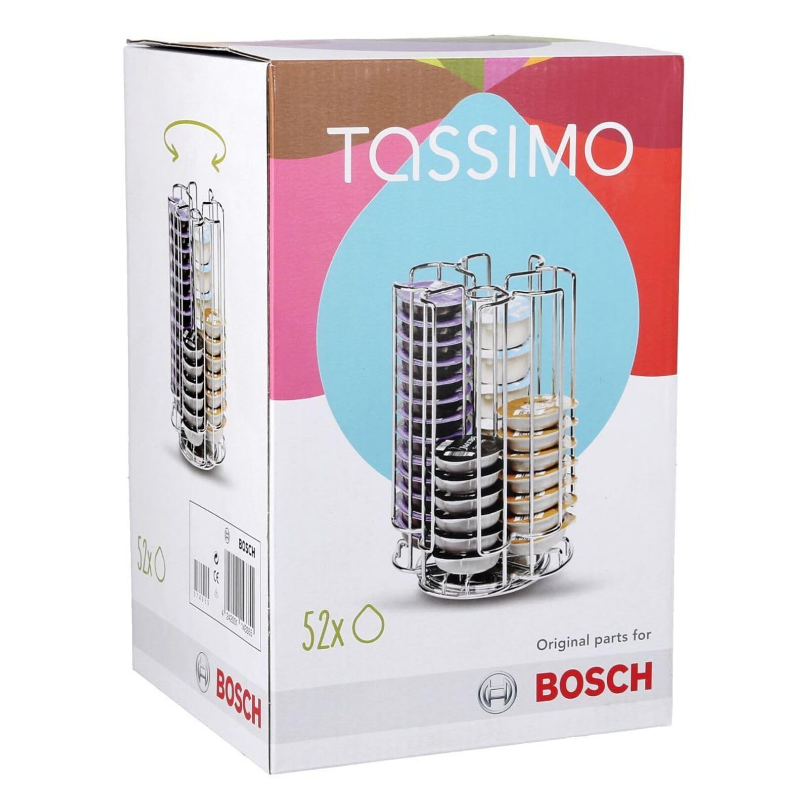 LUTH Premium Profi Parts Soporte para cápsulas de café compatible con Bosch 00574959 para máquina de cápsulas Tassimo T-Discs